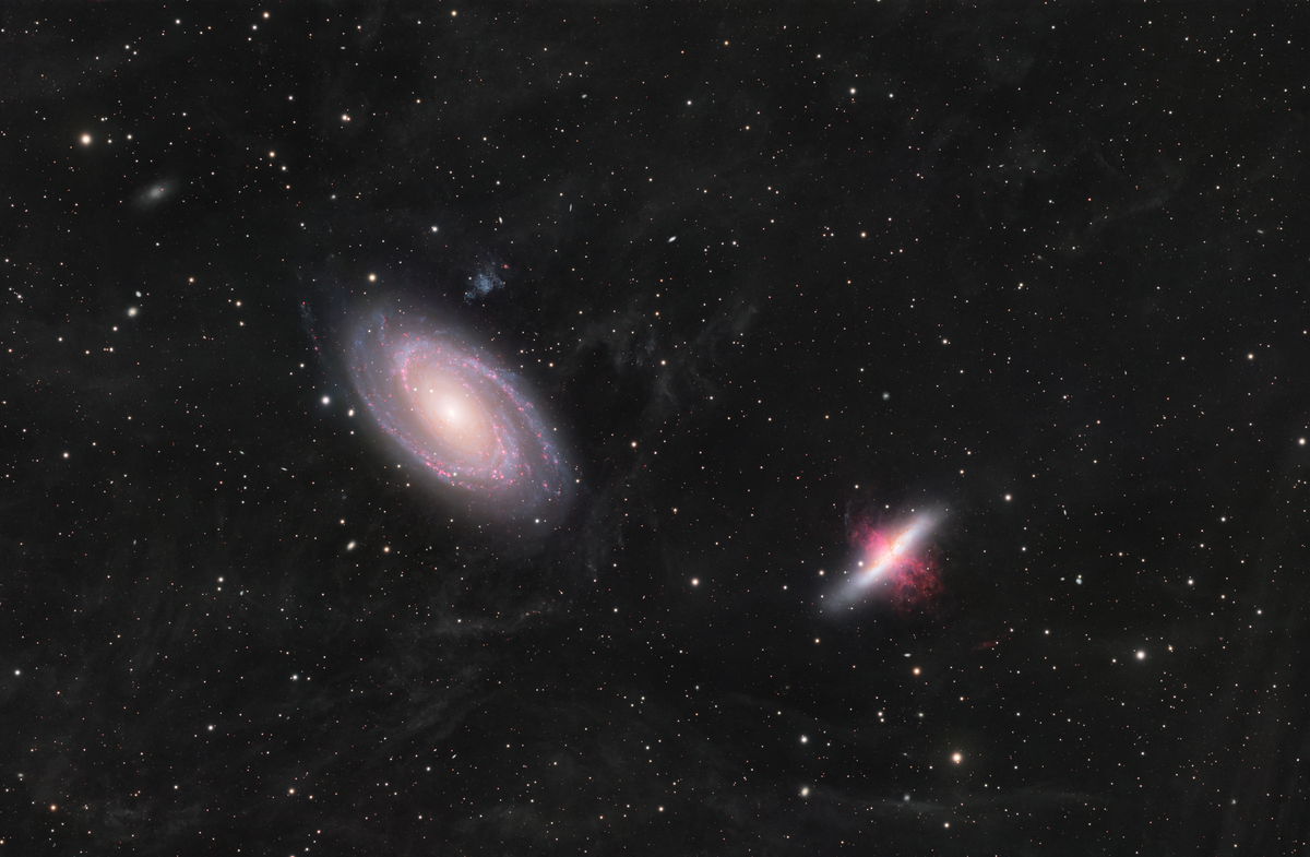 Bode's Galaxy and the Cigar Galaxy